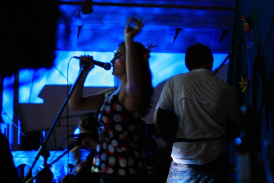 Psyceldelic Ceilidh fundraiser at the Forest Cafe with Jen and t