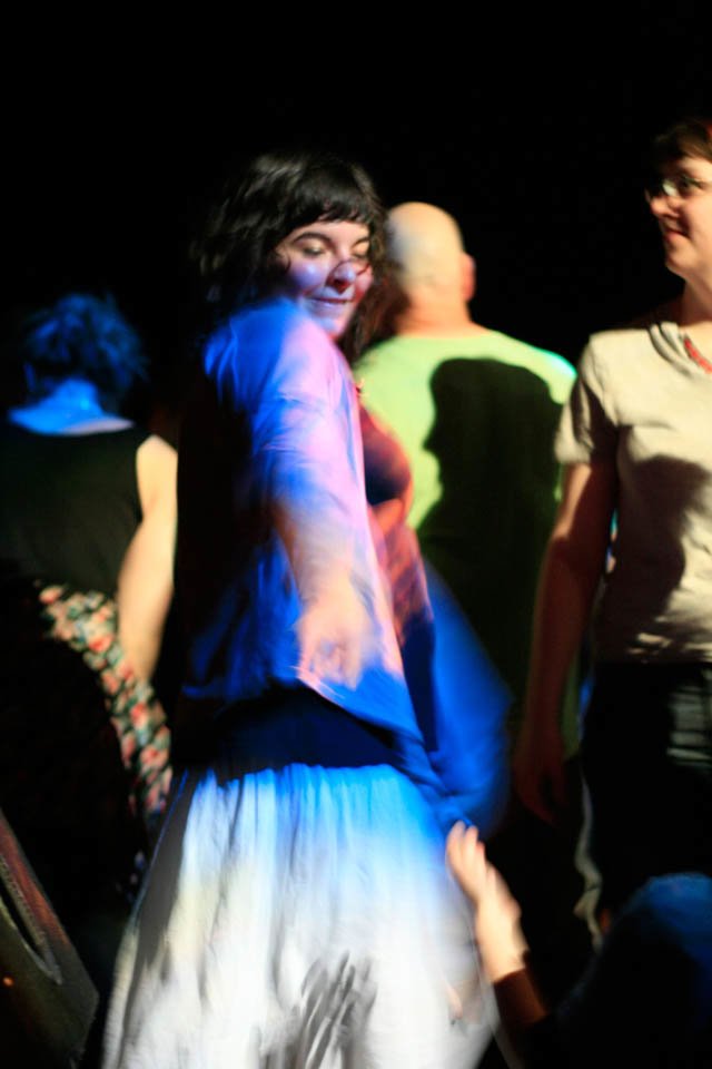 Psyceldelic Ceilidh fundraiser at the Forest Cafe with Jen and t
